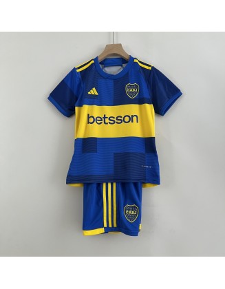 Boca Juniors Home Jersey For Kids 23/24