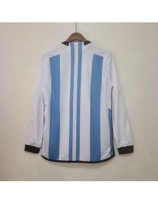 Argentina Home Jerseys 2022 long sleeve