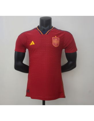 Spain Home Jerseys 2022 player version 