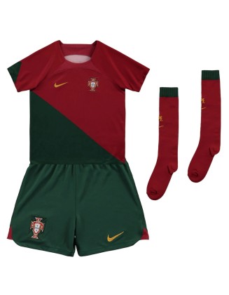 Portugal Home Jerseys 2022 Kids